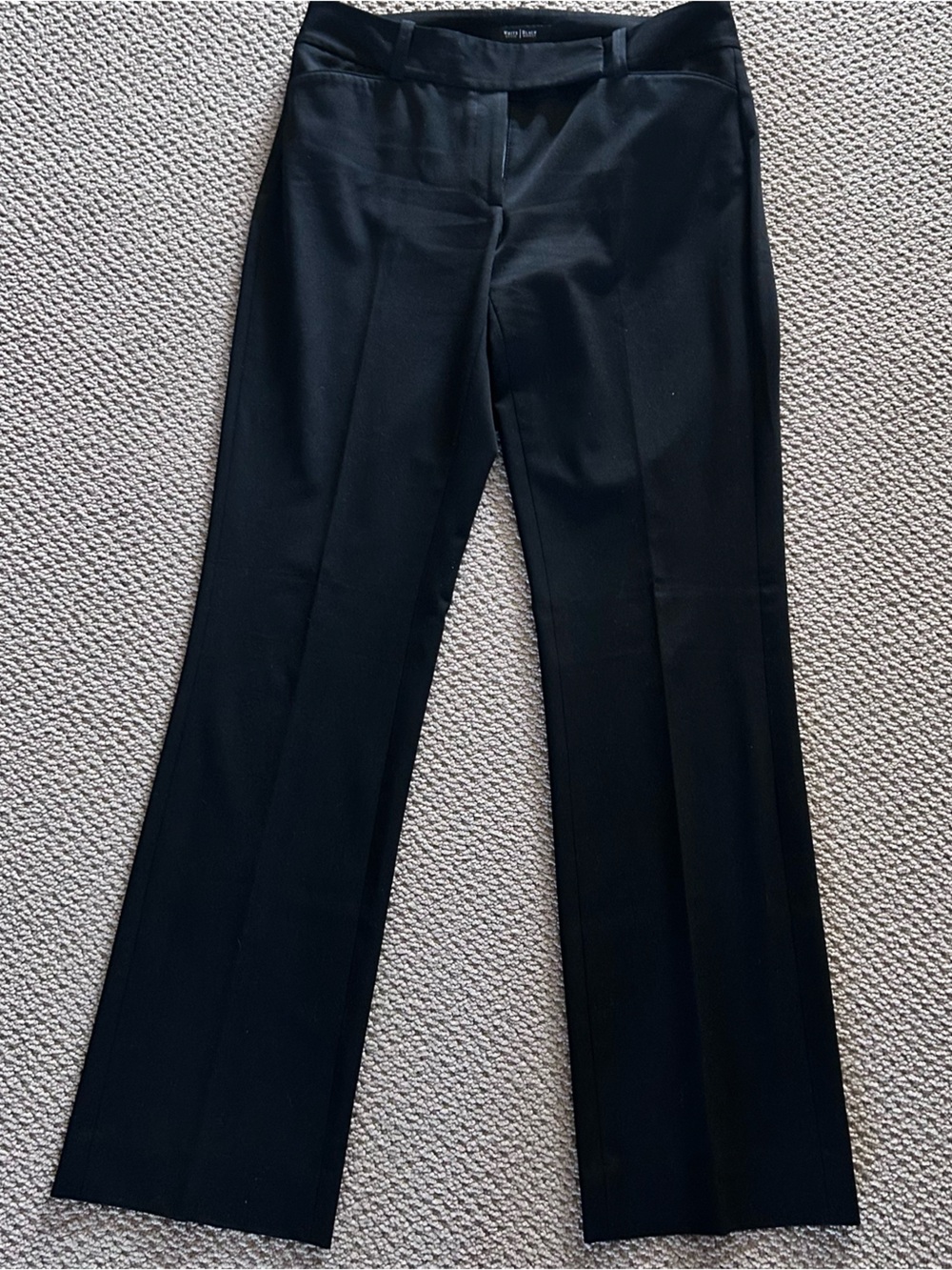 White House Black Market Legacy Fit Black Sleek Boot Pants Size 10L